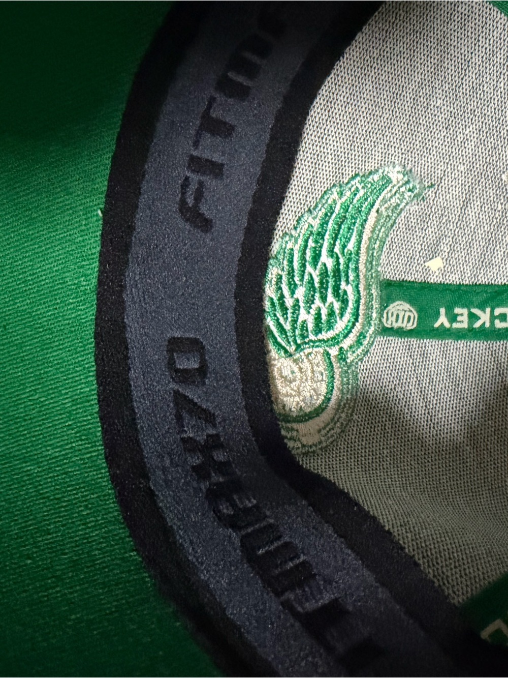 Detroit Red Wings Green Hockey Hat - Picture 6 of 7
